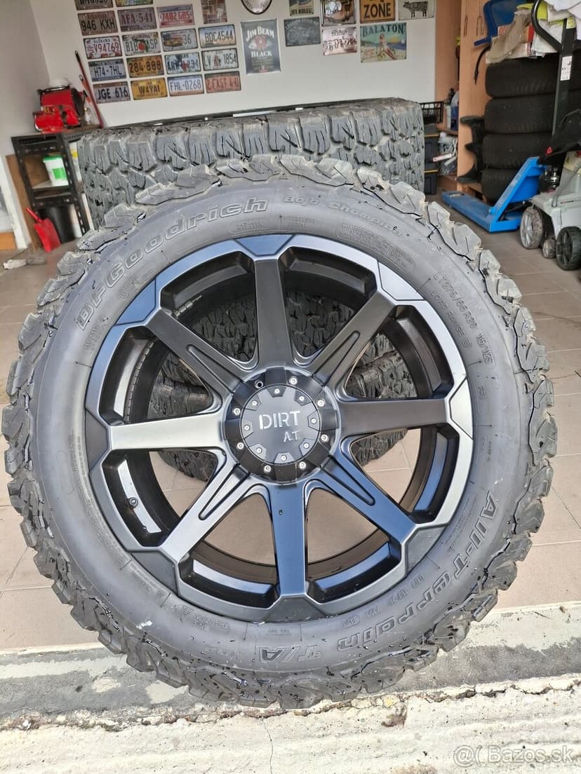 DIRT AT 20˝ disky + pneumatiky