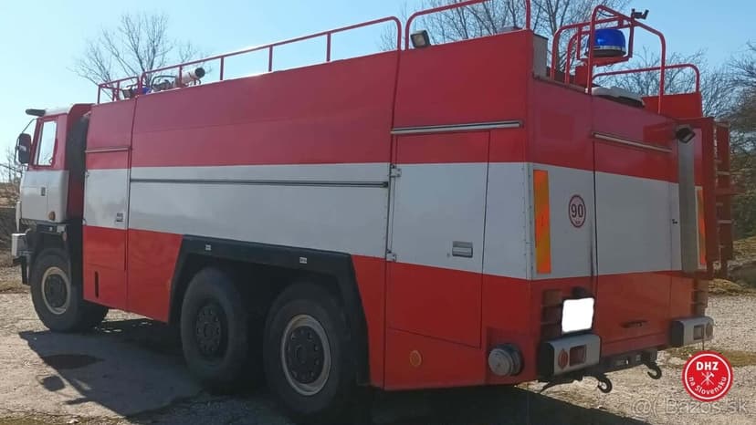 Hasičská TATRA 815 6x6