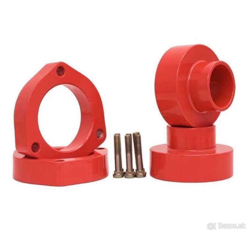 Zvýšenie podvozku - lift kit podložky podvozku