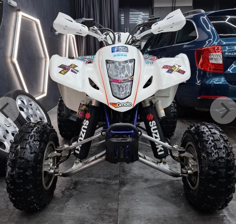 Suzuki LTZ 400 + Čína s TP a ŠPZ