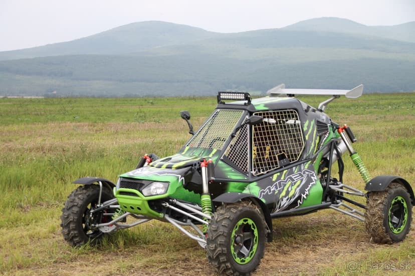 Motor Honda CBR 1100 Blackbird – injektor + rám na buggy