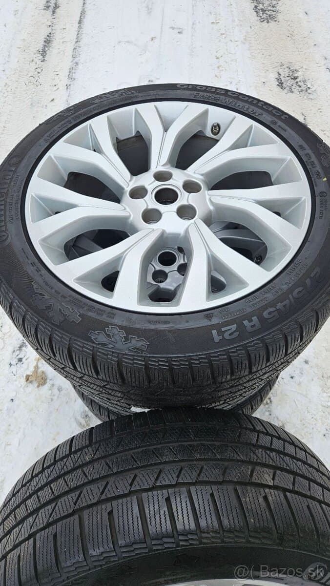 TOP ALU kola Land Rover 21" – 5×120, Continental 9