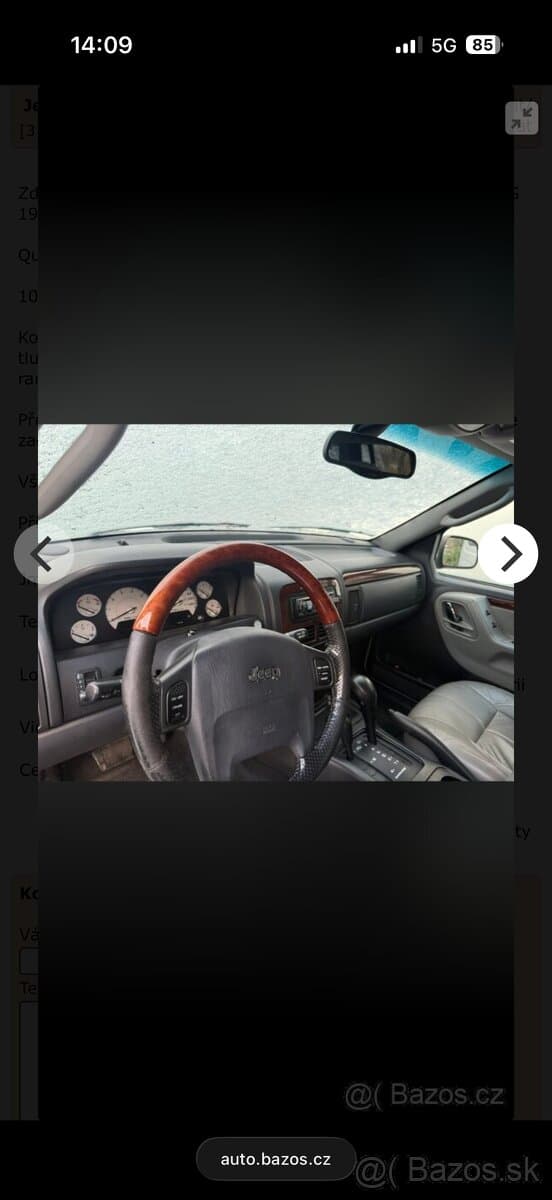 JEEP GRAND CHEROKEE 4.7 HO LPG 190kW