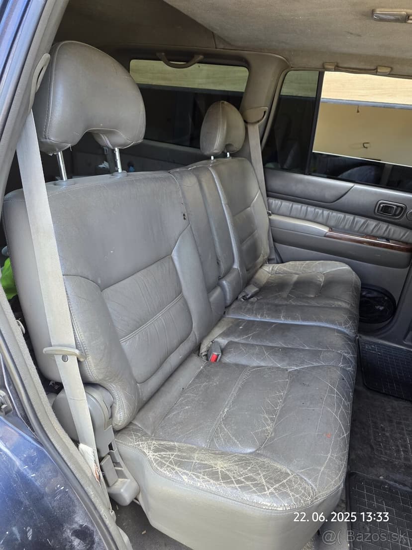 Kožené elektrické sedačky Nissan Patrol Y61 wagon