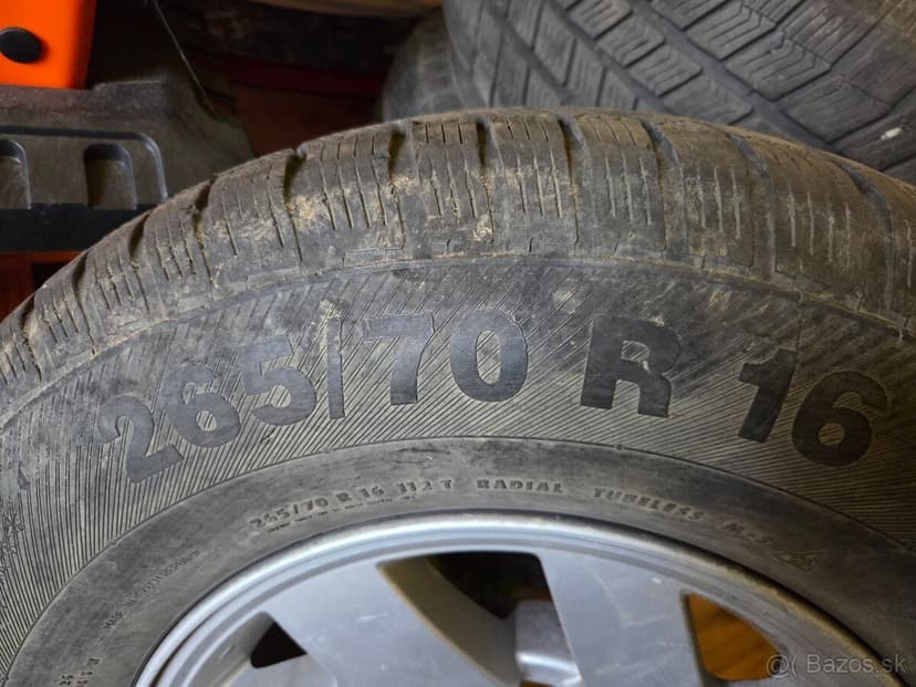 6x139,7 r16 265/70 zimné