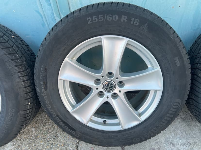 Disky VW Pneu zimné 205/60R18 Continental TS 830p