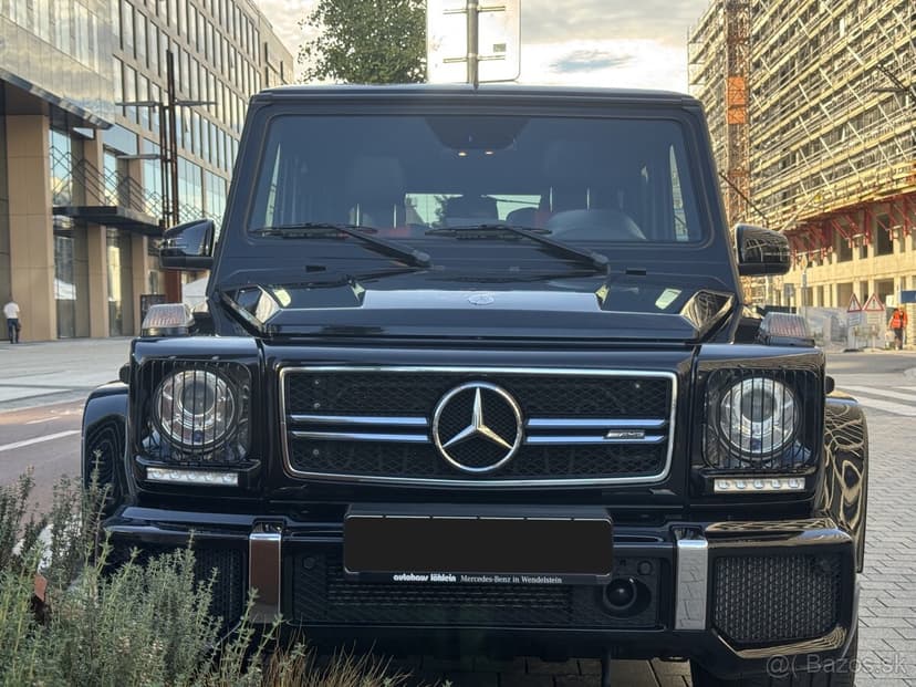 Mercedes G63, 07/2017, čierny, záruka Mercedes, plná výbava