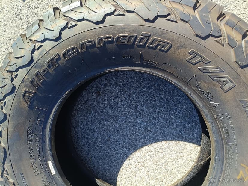Predám BF Goodrich Allterain