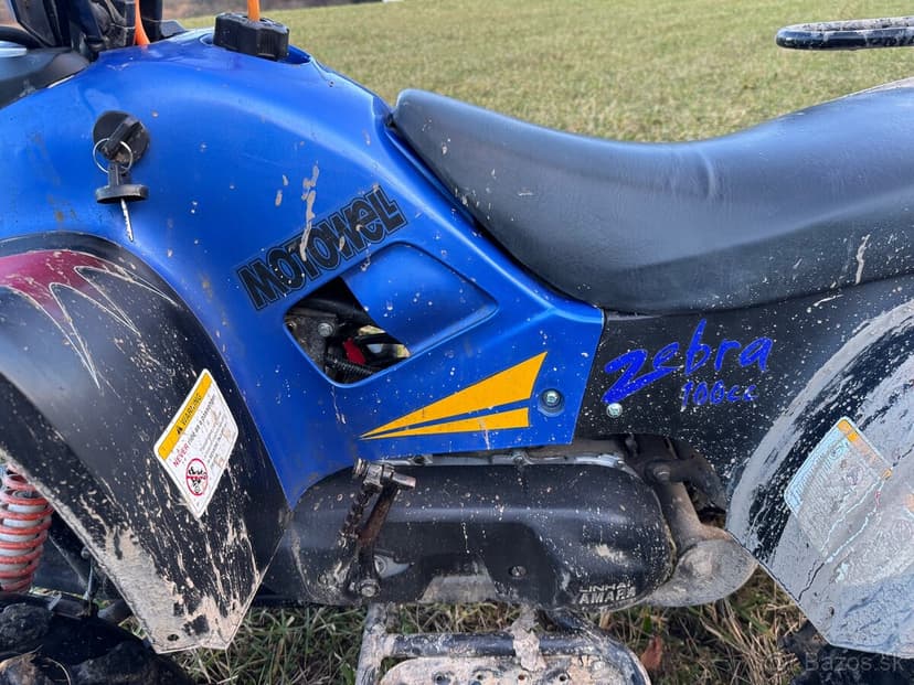 Predám jedinečnú atv 90cc 2T