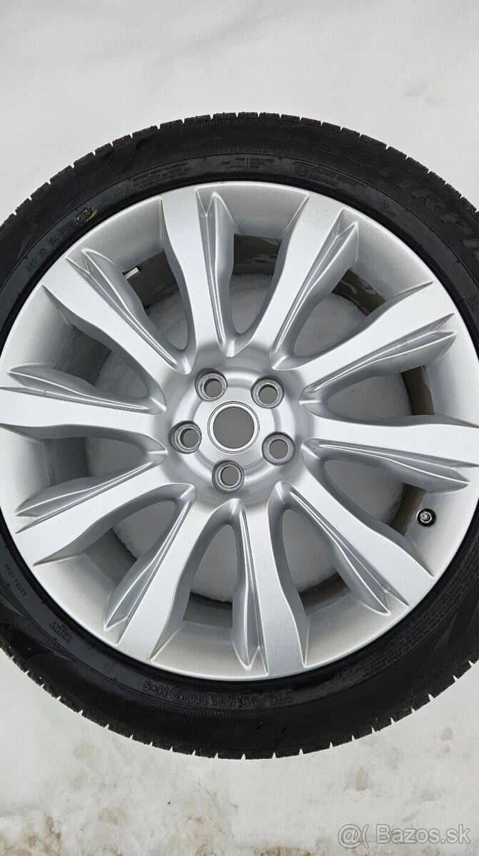 TOP ALU kola Land Rover 21" – 5×120, Pirelli 98 %