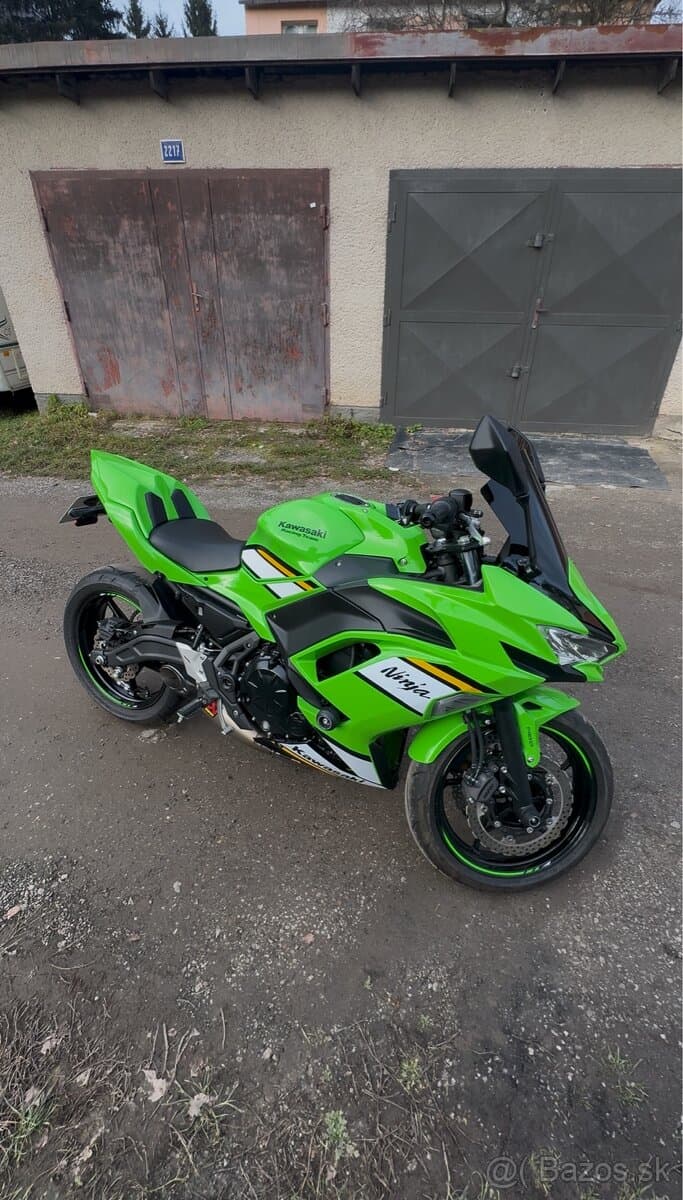 Kawasaki ninja 650 performance + akrapovič výfuk
