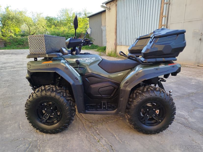 Cf moto 520 G2 nájazd iba 550km v príplatkovej výbave