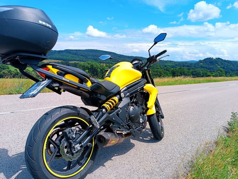 Kawasaki ER6N možnosť jazdiť A2