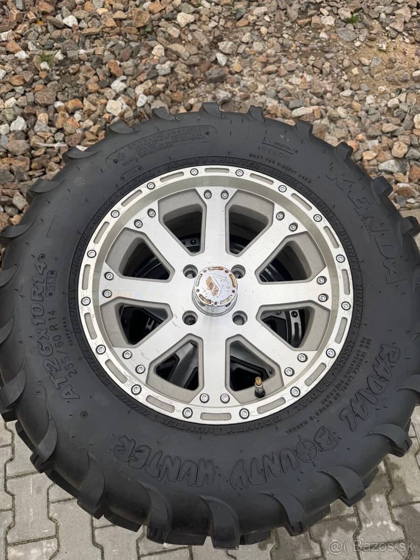 Kola R14, 4x110 na pracovní čtyřkolku