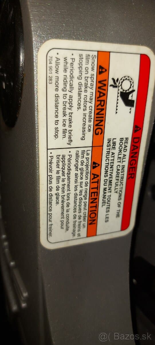 Can am snežné pásy