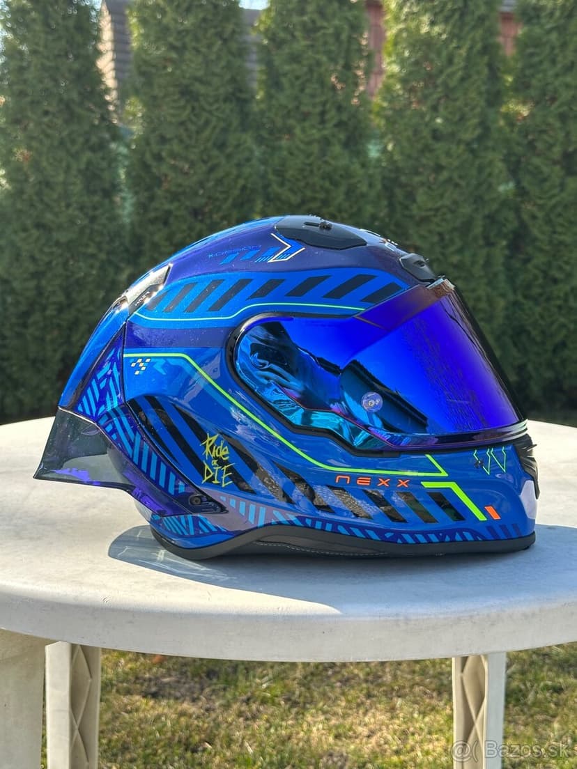 Kompletná výbava na moto: 4SR RR Evo III+Nexx X.R3R+Sidi ST