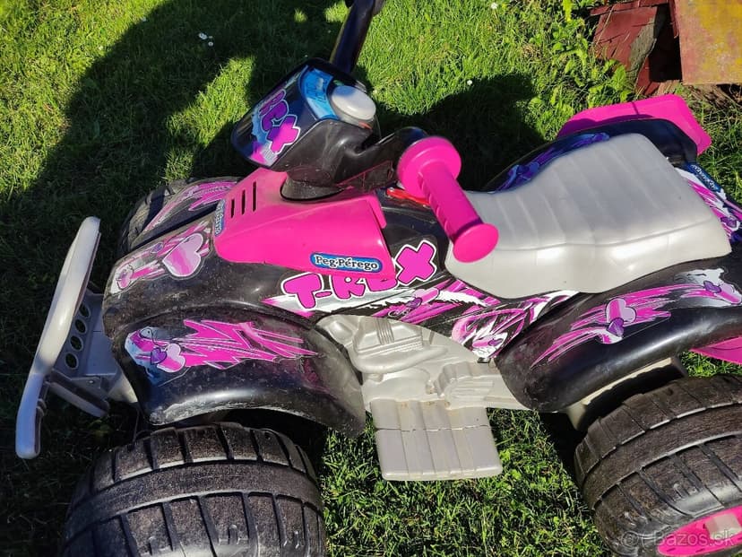 PREDÁM Peg-Pérego Corral T-Rex 9V ružová