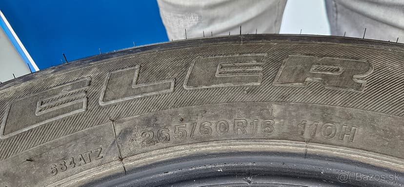 Bridgestone Dueler H/T 265/60 R18 110H