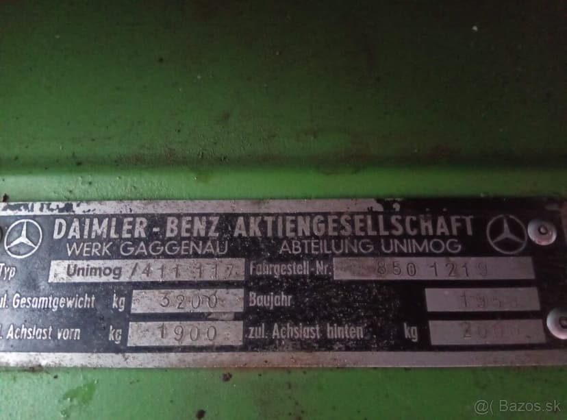 Mercedes Benz Unimog