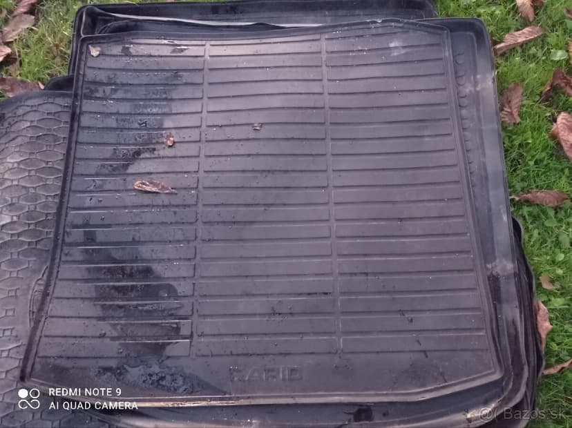 Gumené vaničky do kufra