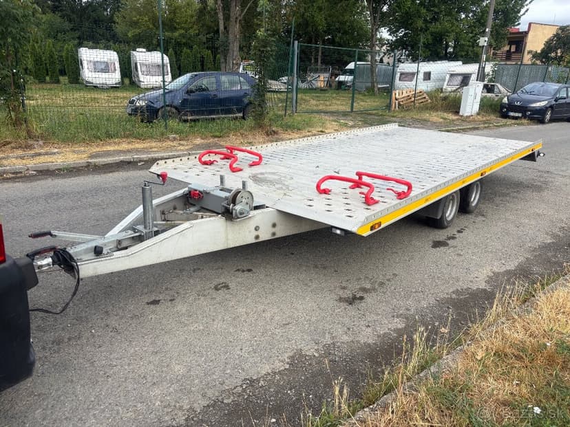 Predám hliníkový autoprepravník Gromex 2700 kg