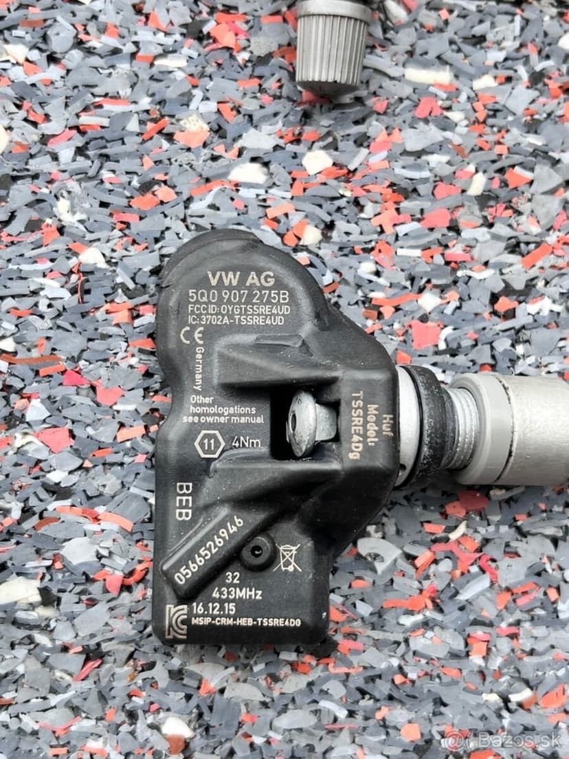 TPMS senzory tlaku ORIGINÁL VOLKSWAGEN - testovaný