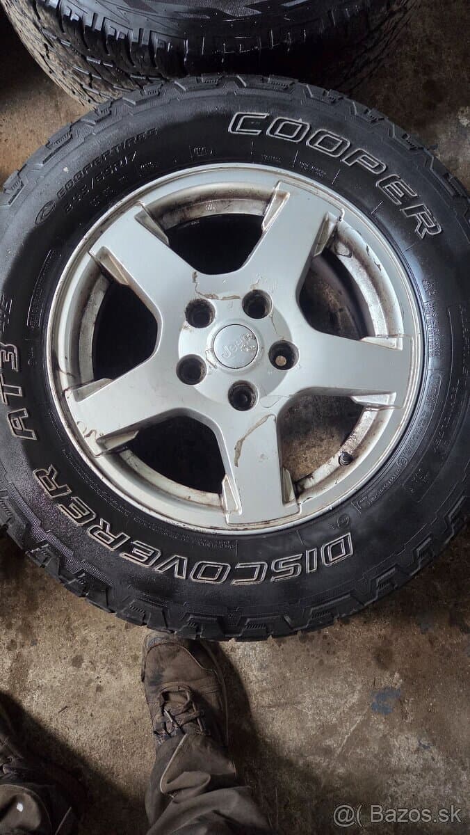 Elektrony, pneumatiky Jeep Grand Cherokee 245/65 R17