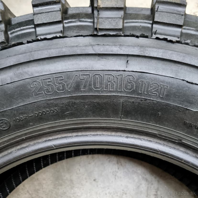 Letné offroad pneumatiky 255/70R16 RADIAL