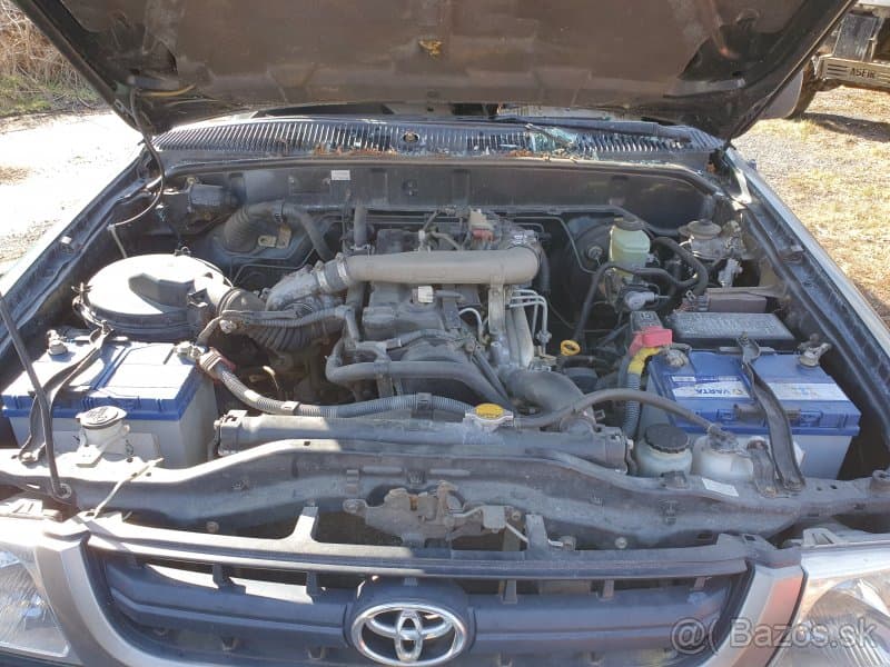 díly toyota hilux 2.5 d4d 75kw
