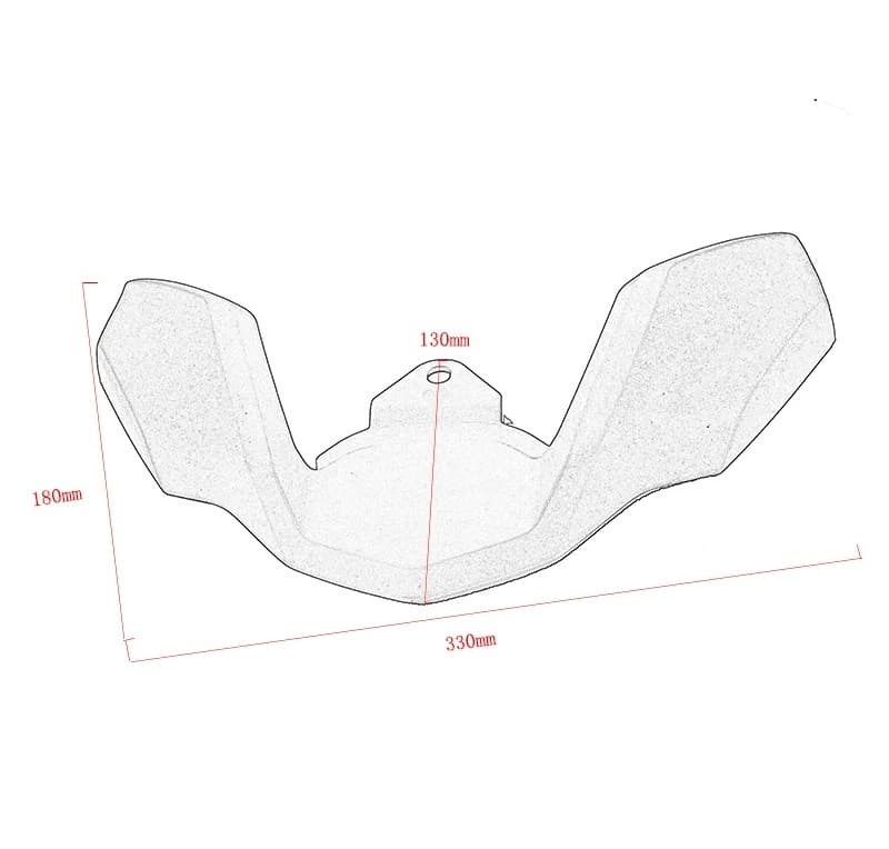 Kryt horního předního blatníku BMW GS 2017-
