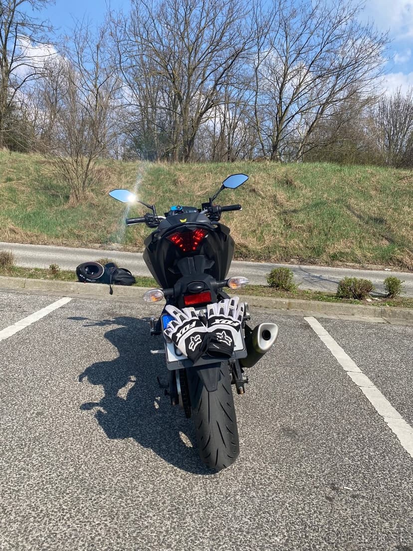 YAMAHA MT03 2018, NOVÁ STK, NOVÉ PNEU