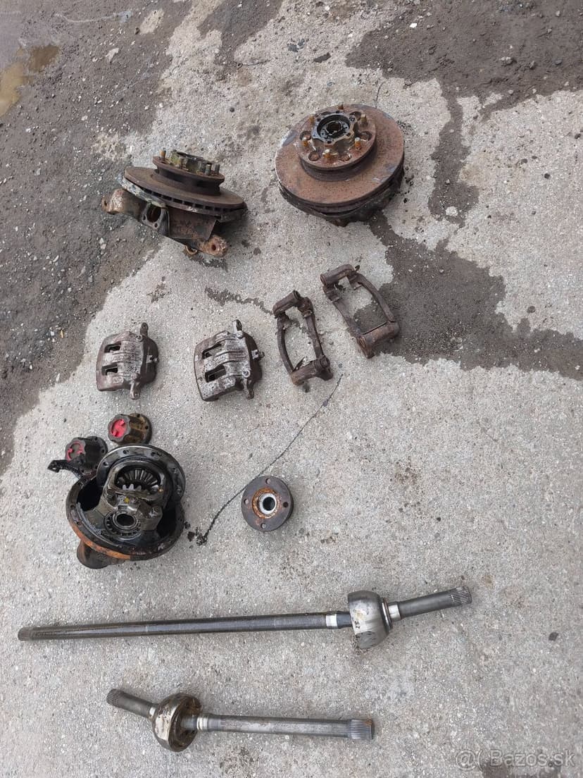 Nissan patrol y61 nápravy náhradné diely