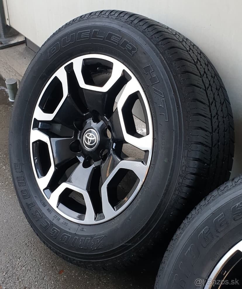 Sada kolies TOYOTA HILUX s pneu 265 60 r18