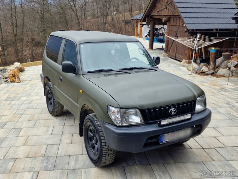 Toyota Land Cruiser 3.0 TD 4X4 UZÁVIERKA VEĽMI DOBRÝ STAV