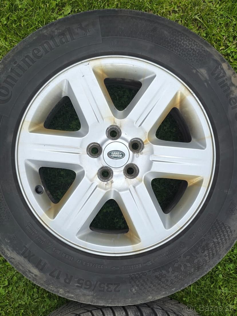 Predám original Land Rover 17" Alu disky z Freelander 2