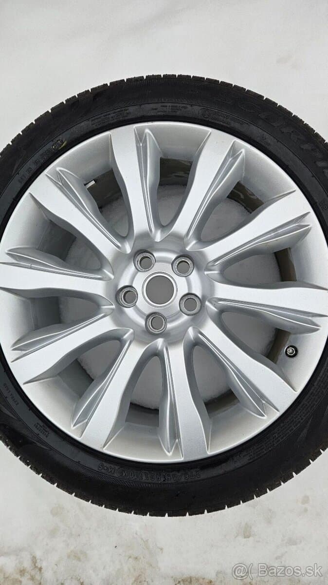 TOP ALU kola Land Rover 21" – 5×120, Pirelli 98 %