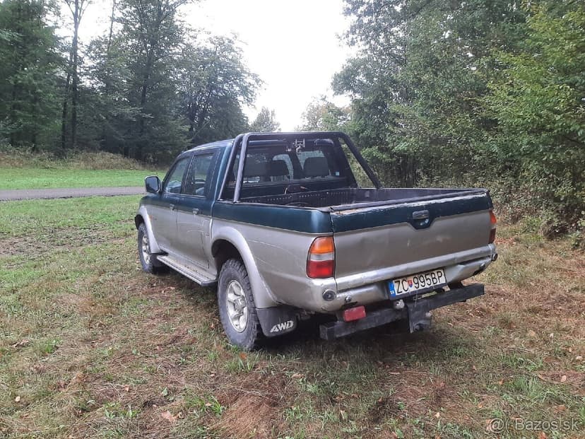 Predám Mitsubishi L200 momentálne nepojazdná