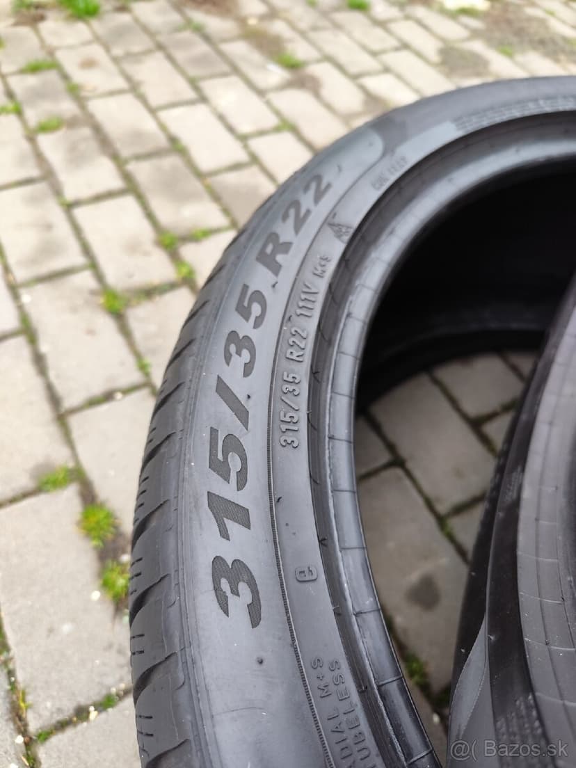 Zimné pneumatiky 315/35 R22