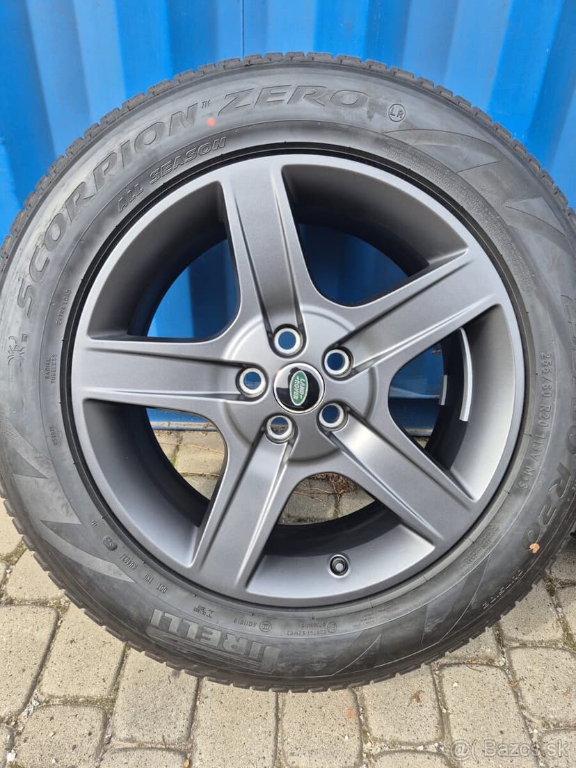 Originál Alu sada Land Rover/Defender r20 - 255/60/20 grafit