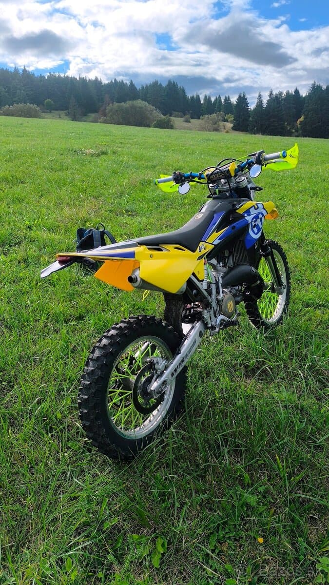 Husqvarna WR 125 2008 plne otvorená