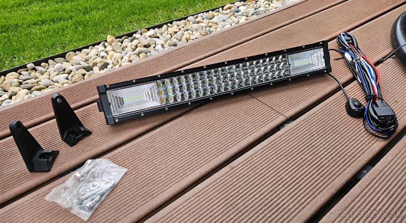 300W 7D LED RAMPA + KABELÁŽ
