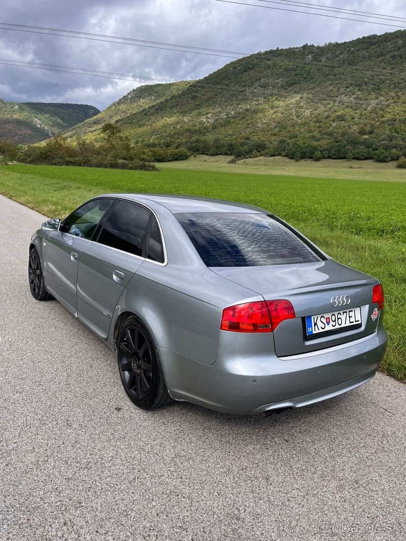 Audi A4 B7 2.0 TDI 3x S-line – vymením za 4x4 vhodné do lesa