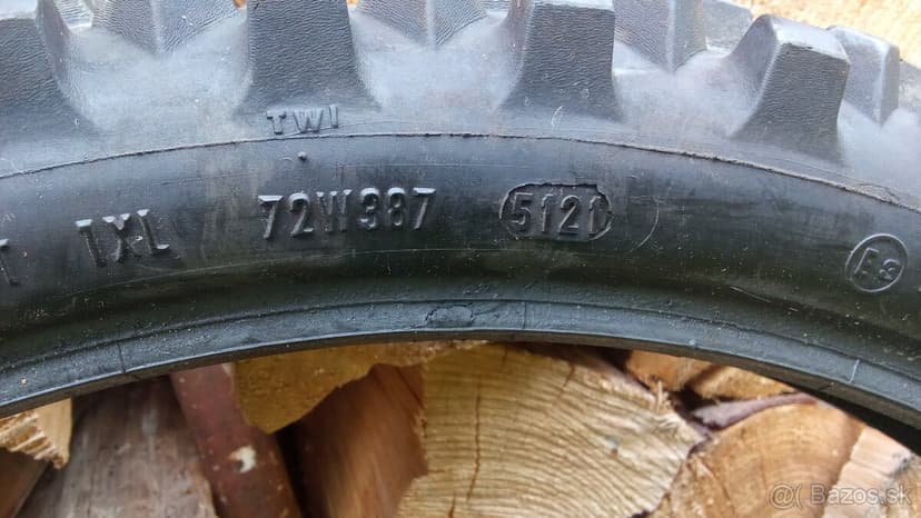 Predám Metzeler pneumatiky 90/90/21 4ks