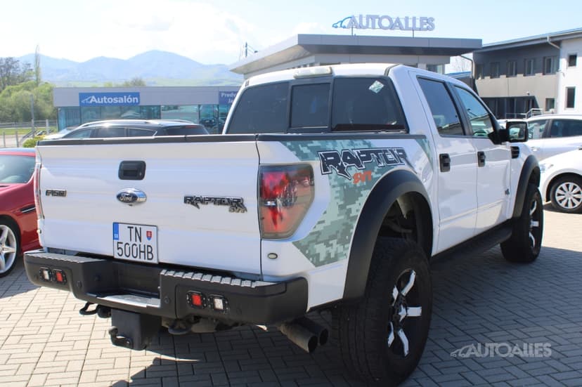 Ford F-150 6,2 L + LPG 306 kW RAPTOR SVT