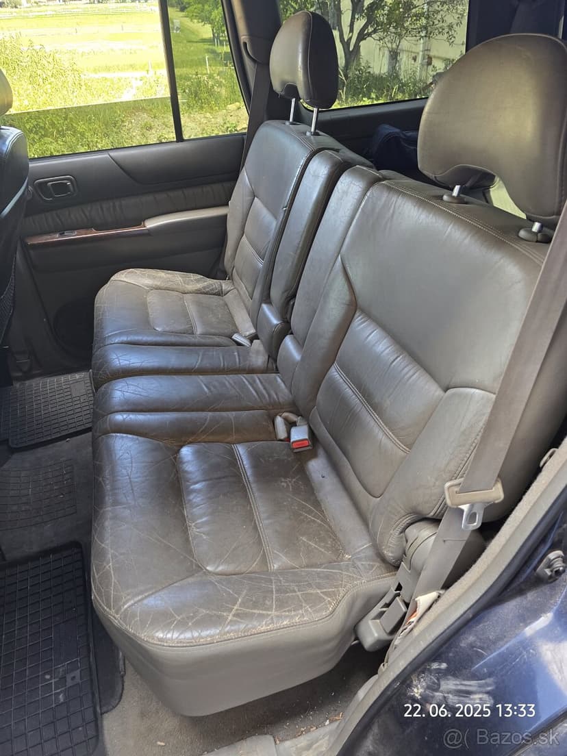 Kožené elektrické sedačky Nissan Patrol Y61 wagon