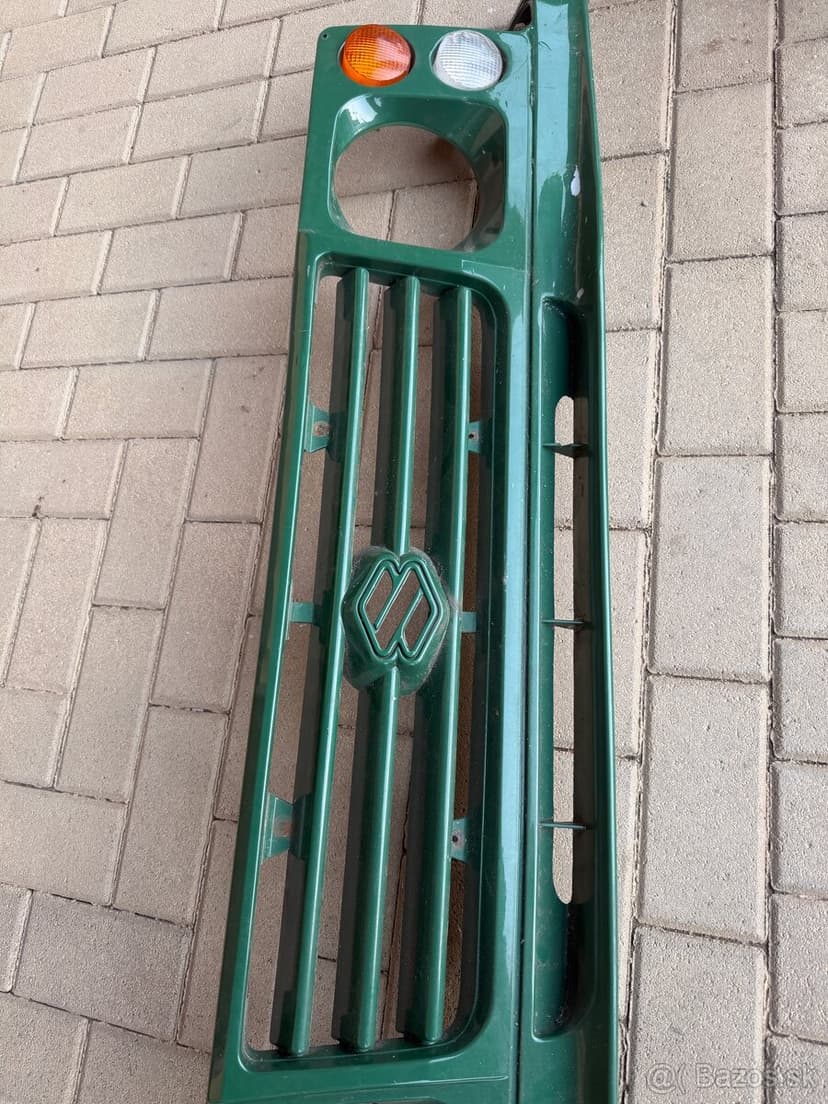 Predná maska samurai