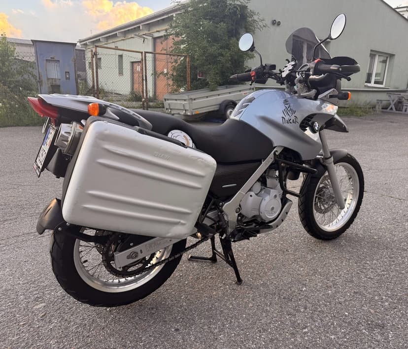 2001 BMW GS 650 F DAKAR, naj. 56500 km, po servisu