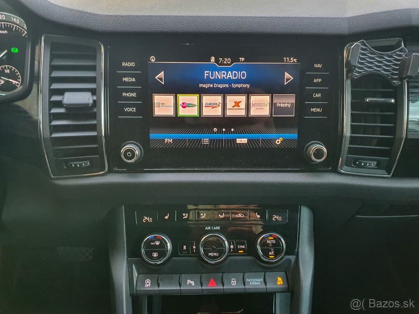 Škoda Kodiaq 2.0 TDI 4x4 DSG7 Auto 190k 2018 Webasto Navi