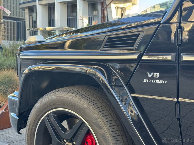 Mercedes G63, 07/2017, čierny, záruka Mercedes, plná výbava