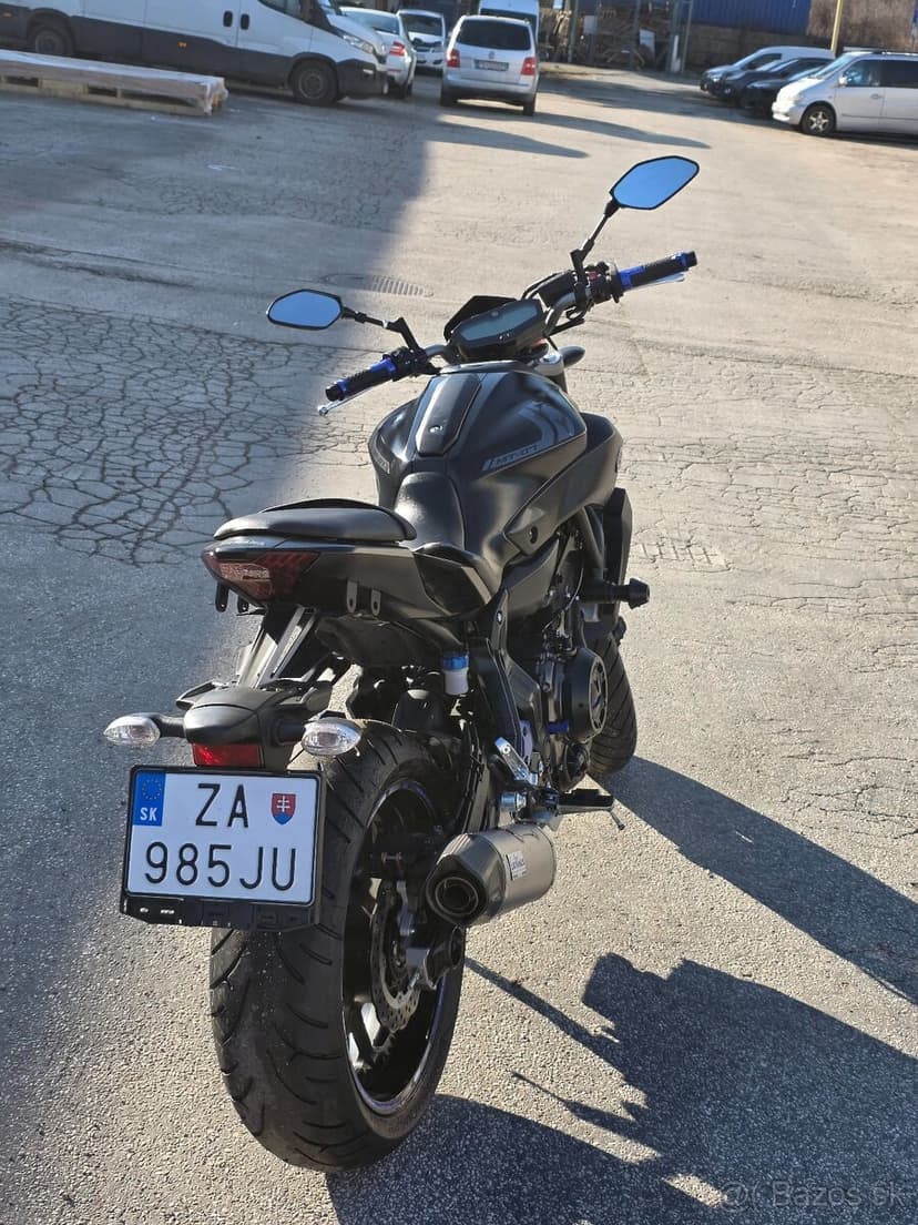 Yamaha MT 07, 55 kw